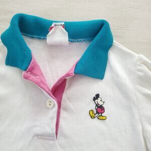 Vintage Disney Mickey Mouse Color Pop Shirt 3t